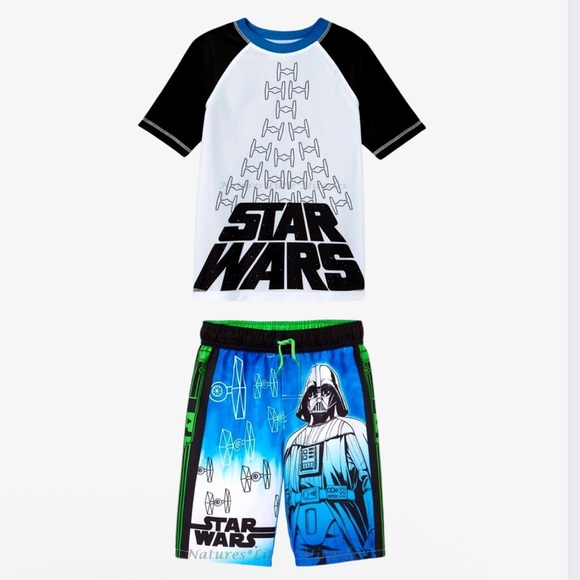 Star Wars Darth Vader - 2-Piece Swimwear - Picture 1 of 10